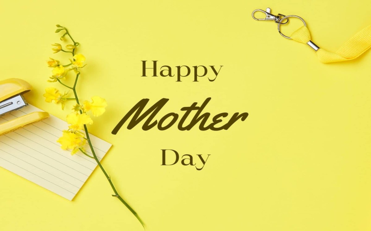 Yellow Floral Card